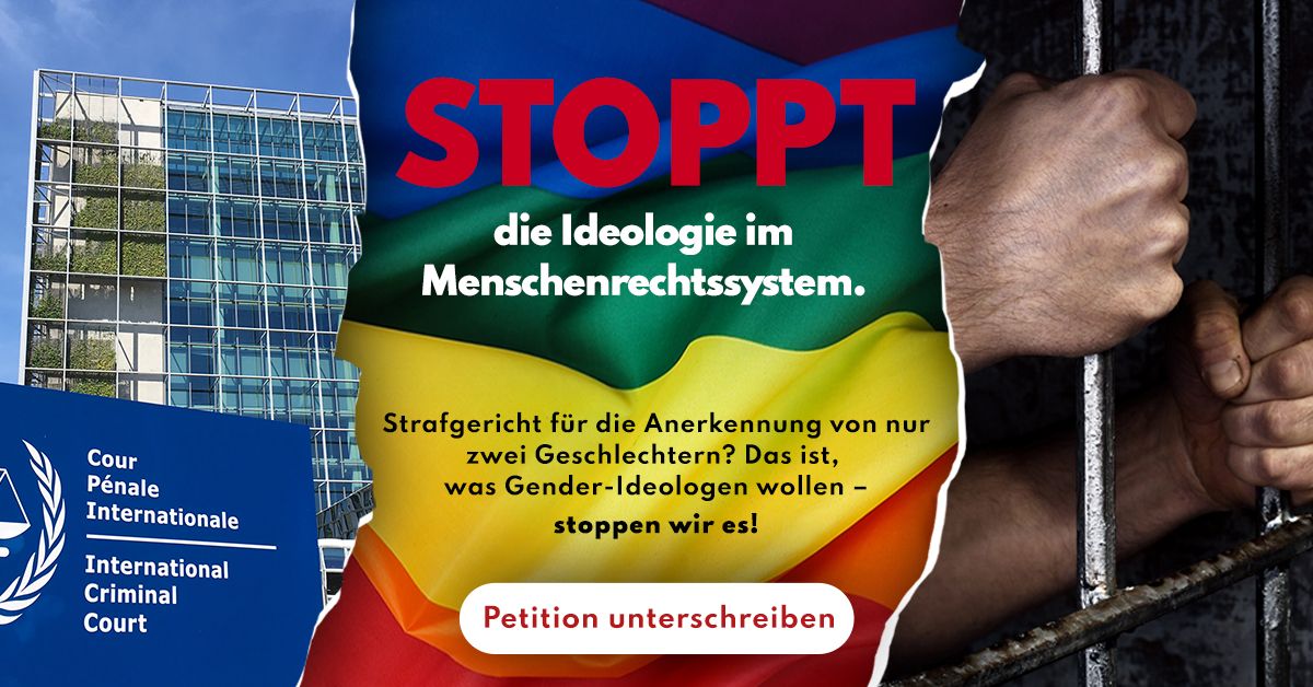 Stoppt die Ideologie im Menschenrechtssystem.